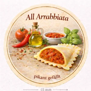 All Arrabbiata - Etikett