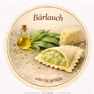 Bärlauch - Etikett