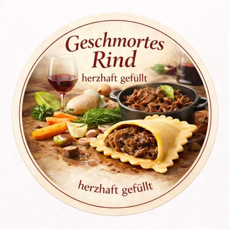 Geschmortes Rind