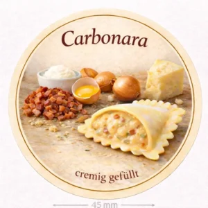 Carbonara - Etikett
