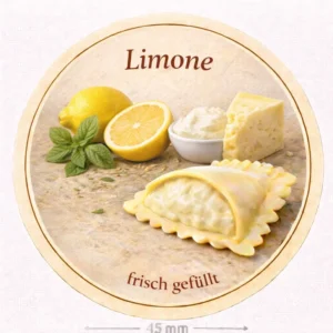 Limone - Etikett