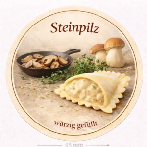 Steinpilz - Etikett